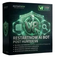 RestartNow AI Bot Post Hunter V8 - AI automation και web scraping plugin